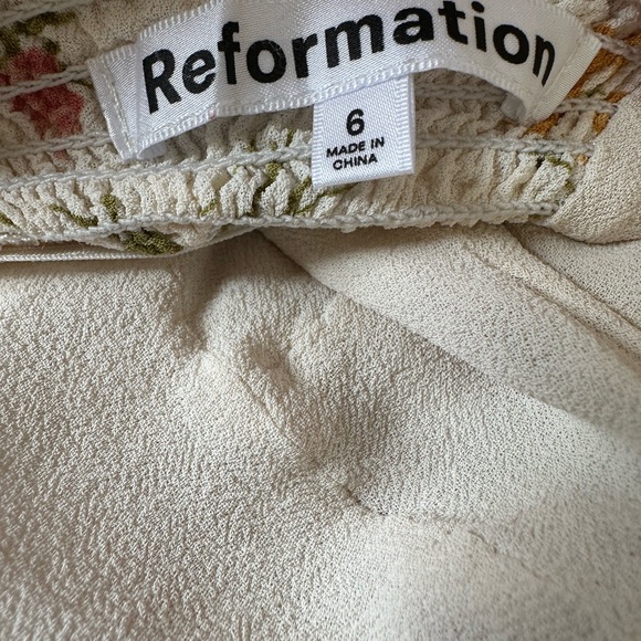 Reformation White Floral Maxi Dress - Picture 11 of 11